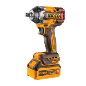 Llave de Impacto Inalámbrica 20V 1/2" 850Nm INGCO (Brushless)
